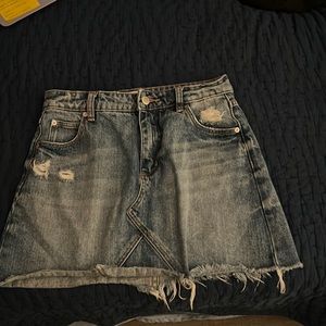 Jean skirt